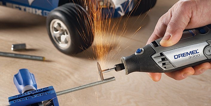 מולטיטול DREMEL דגם 3000JA (ללא ציר גמיש + 15 אביזרים)