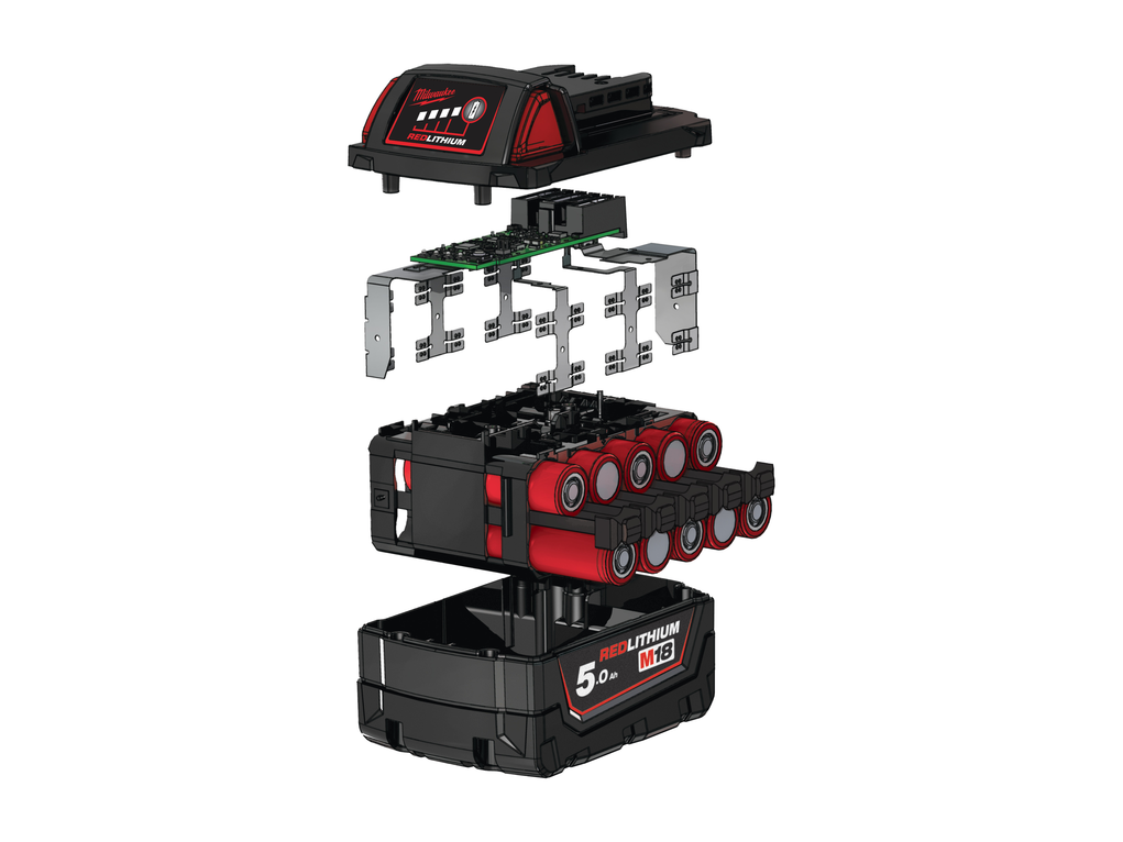 סוללה | MILWAUKEE M18 B5 5.0Ah
