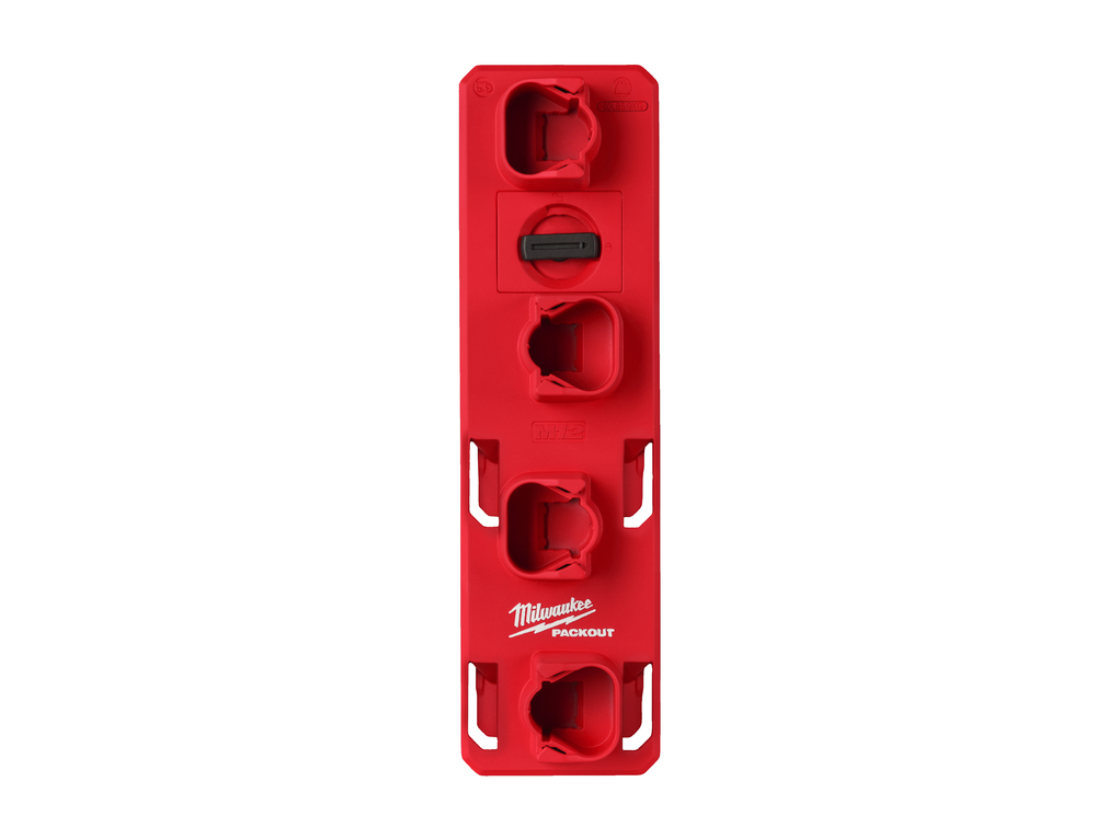 מתקן ל-4 סוללות | MILWAUKEE PACKOUT M12