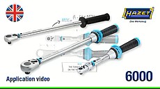 מפתח מומנט טורקמטר דיגטלי כניסה מרובעת 9X12 + ראש רצ'ט 3/8 5-60NM 3.5-44 LBF/FT HAZET