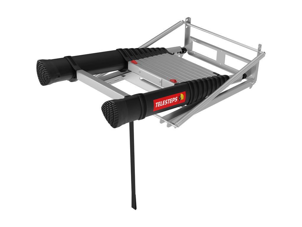 סולם עליית גג טלסקופי לתקרה 2.55-3 מ' | TELESTEPS LOFT MAXI 10