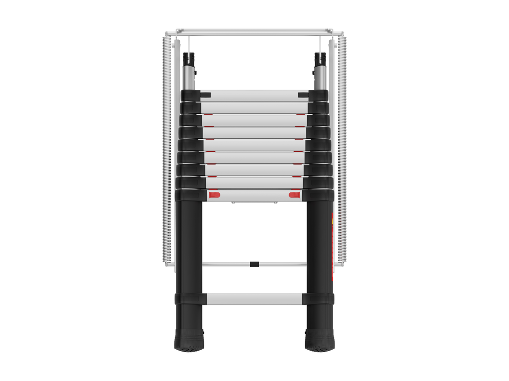סולם עליית גג טלסקופי לתקרה 2.55-3 מ' | TELESTEPS LOFT MAXI 10