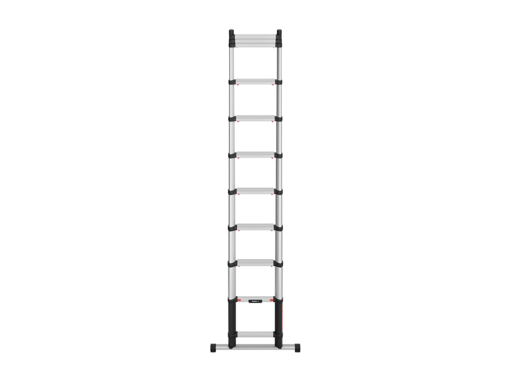 סולם טלסקופי נשען 3.5 מ' בסיס רחב | TELESTEPS 72235-681