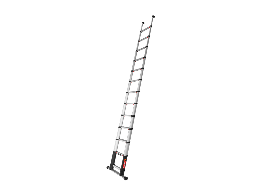 סולם טלסקופי נשען 4.1 מ' בסיס רחב | TELESTEPS 72241-681