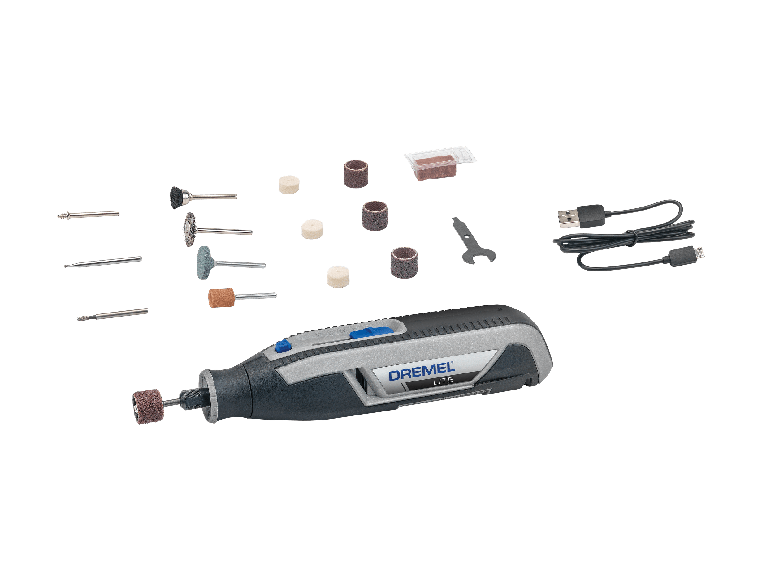 מכשיר דרמל ניטען 3.6V ליתיום 15 אביזרים דגם LITE