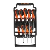 סט 9 חלקים מברגים מבית KENDO