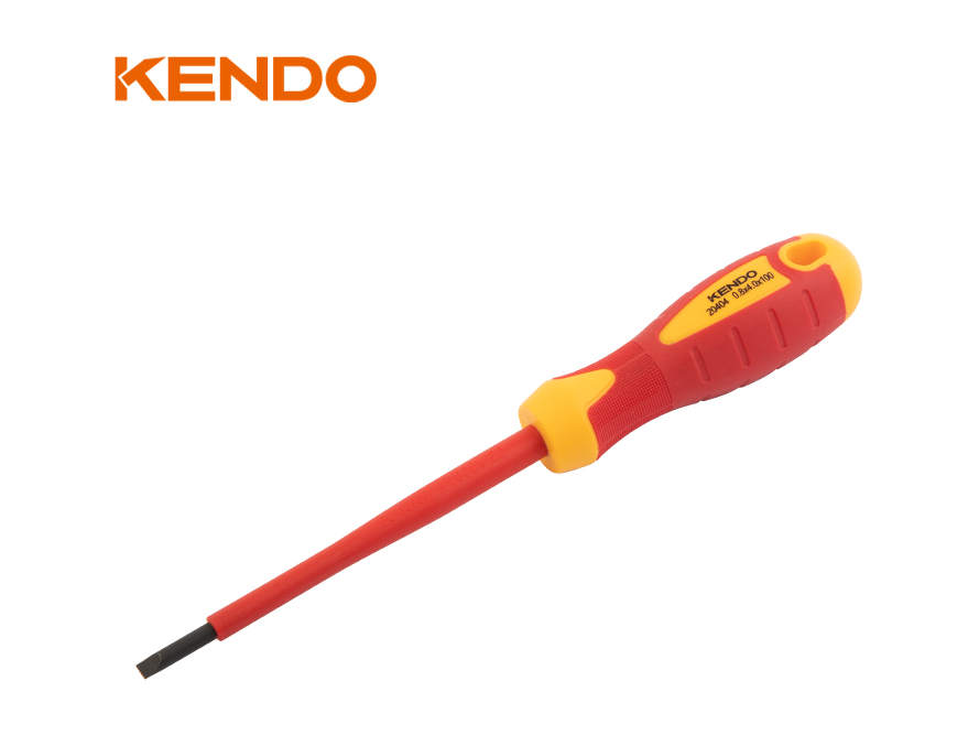 מברג שטוח VDE-1000V 2.5X75 KENDO