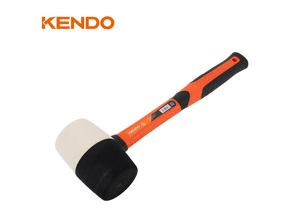 פטיש גומי 160Z ידית פיבר KENDO