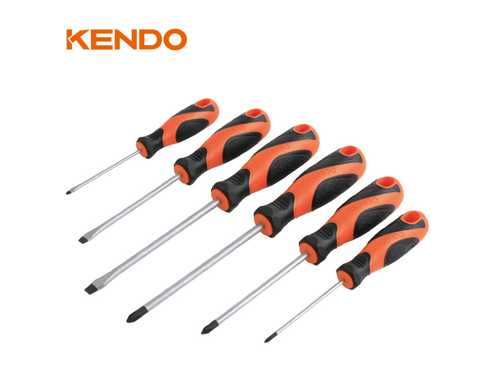 סט 6 חלקים מברגים מבית KENDO