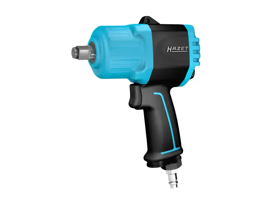 מפתח רטיטה פנאומטי 1/2 מיני חזק במיוחד HAZET 2200NM (1.6 ק''ג) עם מנגנון כפול טורבו