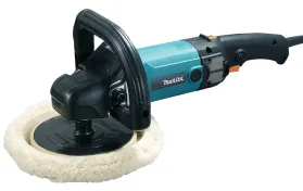 מלטשת פחחים פוליש חשמלית עם פרווה 9227CB MAKITA