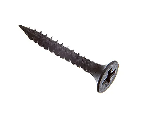 בורג גבס שחור מידה 25*3.5 - 1000 יח'