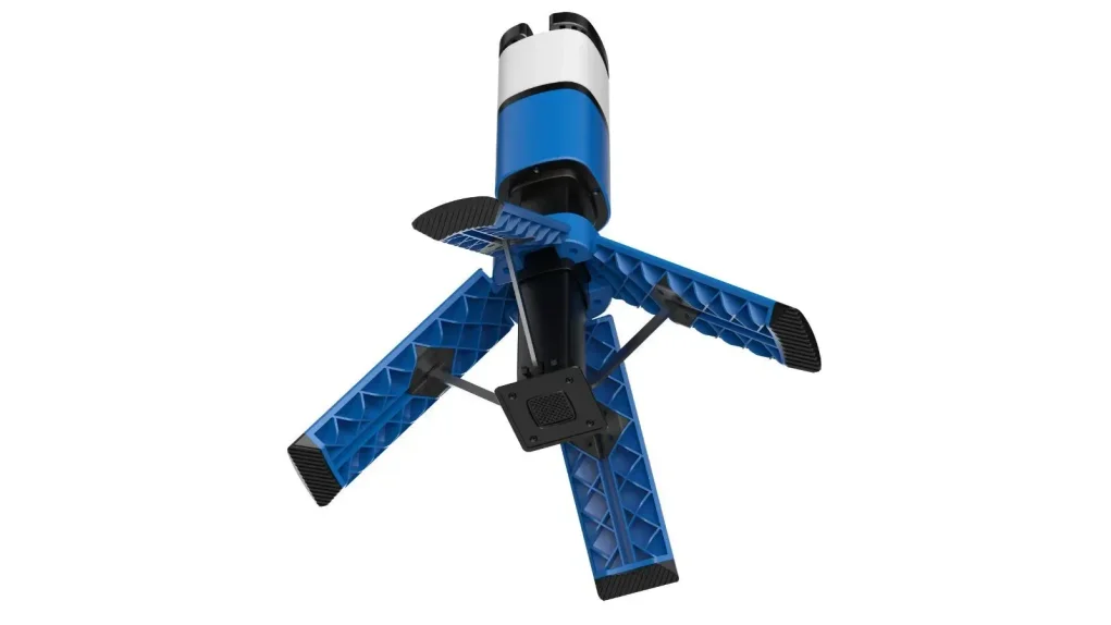 עמוד תאורה טלסקופי נטען (34-100 ס''מ) 1000 לומן BRIGHT