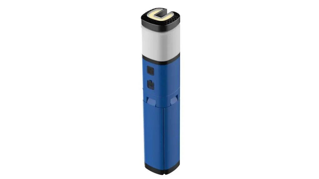 עמוד תאורה טלסקופי נטען (34-100 ס''מ) 1000 לומן BRIGHT