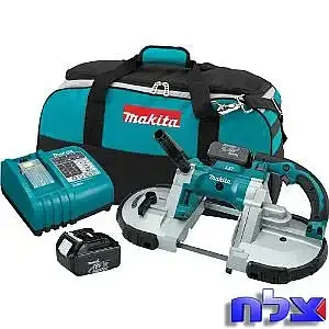 מסור סרט מכני נטען 18V גוף בלבד MAKITA