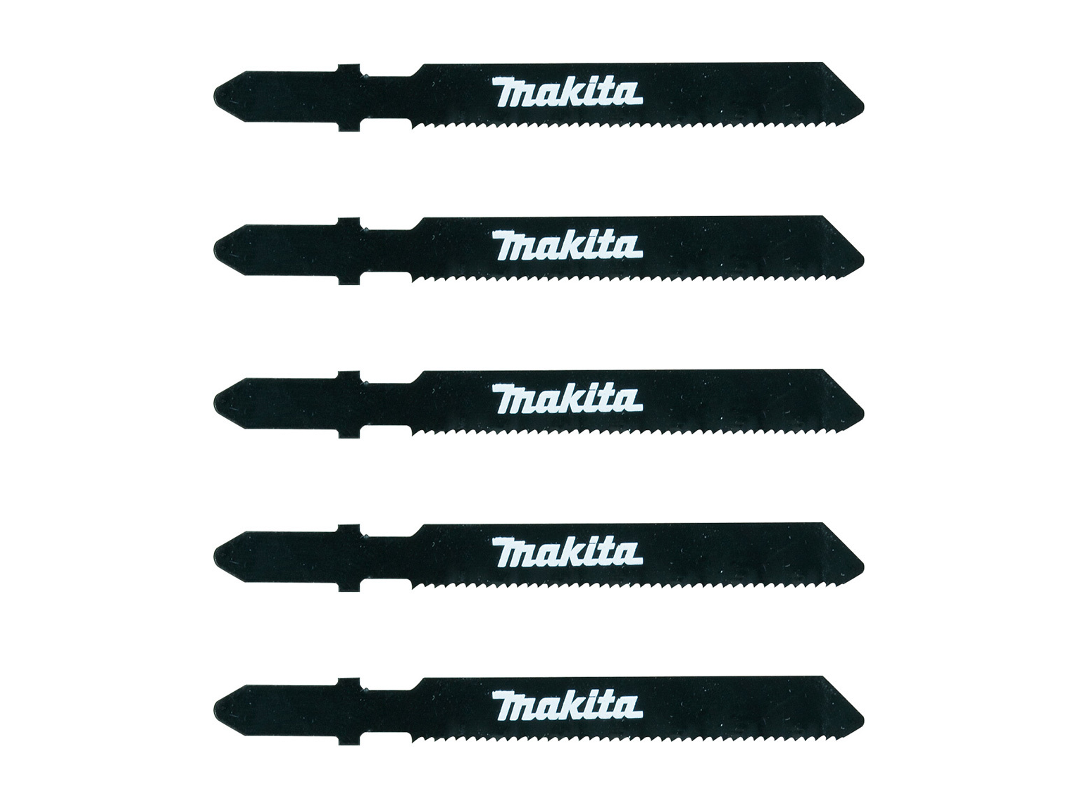 סט 5 להבים לג'קסו למתכת T118A MAKITA