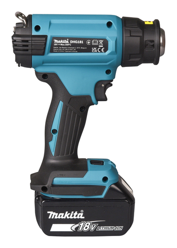 מפזר חום נטען 18V 2 מהירויות 150-550C גוף בלבד DHG181ZK MAKITA