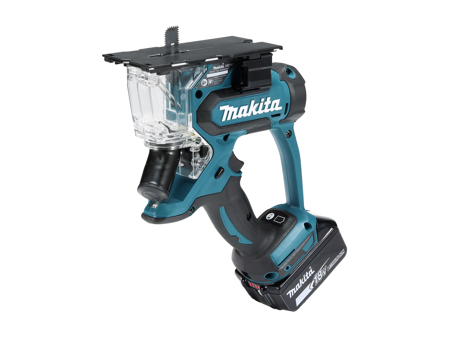 מסור לחיתוך גבס נטען 18V גוף בלבד DSD180Z MAKITA