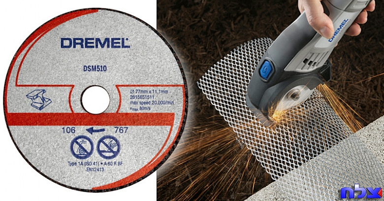 דיסק חיתוך למתכת ופלסטיק DSM510 דרמל