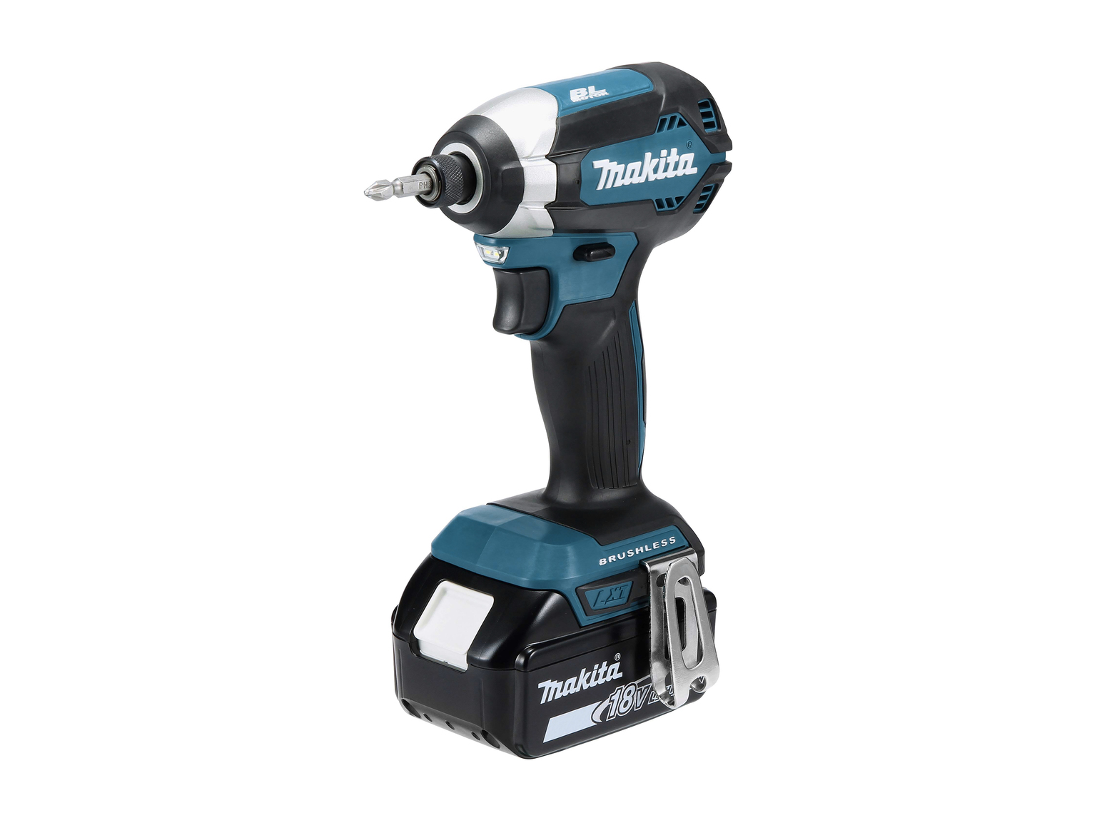 מברגת אימפקט נטענת ברשלס 18V סוללות 5Ah DTD153RTE MAKITA
