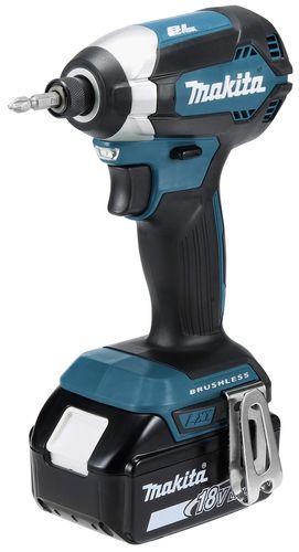 מברגת אימפקט נטענת ברשלס 18V סוללות 5Ah DTD153RTE MAKITA