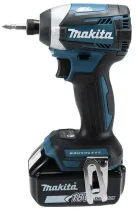 מברגת אימפקט נטענת ברשלס 18V סוללות 5Ah DTD154RTE MAKITA