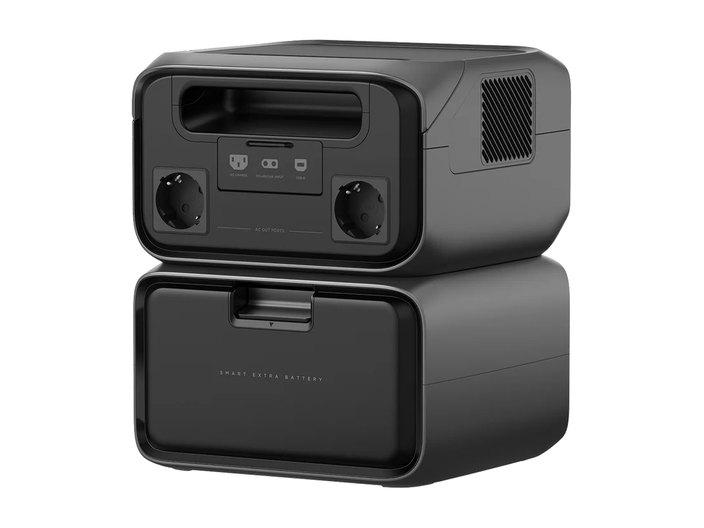 תחנת כח ECOFLOW RIVER PLUS 3 MAX 600-1200W, קיבולת 858WH