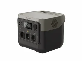תחנת כח ניידת 2 ECOFLOW RIVER PRO דגם LIFEPO4 קיבולת 0.768Kwh -הספק 0.8-1.6KW טעינה מהירה