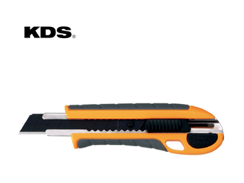 סכין יפנית רחבה עם להב שחורה + (2 להבים נוספים) KDS