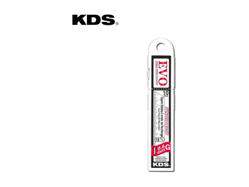 להב לסכין יפנית רחבה כסופה 18/0.6 מ''מ אריזה 10 יח' KDS GB-10EVO
