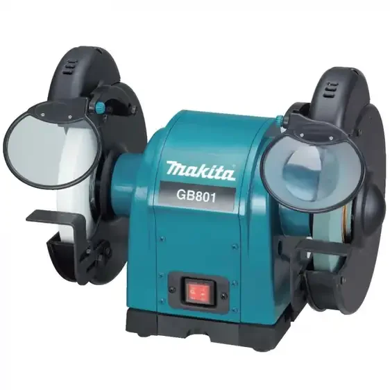 משחזת שולחנית חשמלית 8'' דיסק 205 מ''מ 550W GB801 MAKITA