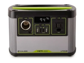 תחנת כח ניידת GOALZERO YETI 200X - קיבולת 187Wh - הספק 120W