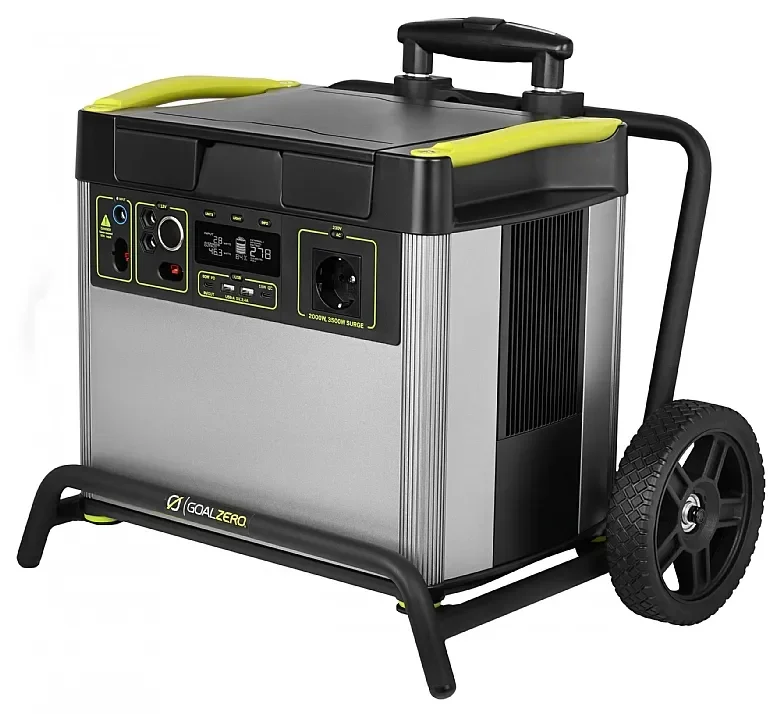 תחנת כח ניידת GOALZERO YETI 3000X - קיבולת 3KWh - הספק 2KW