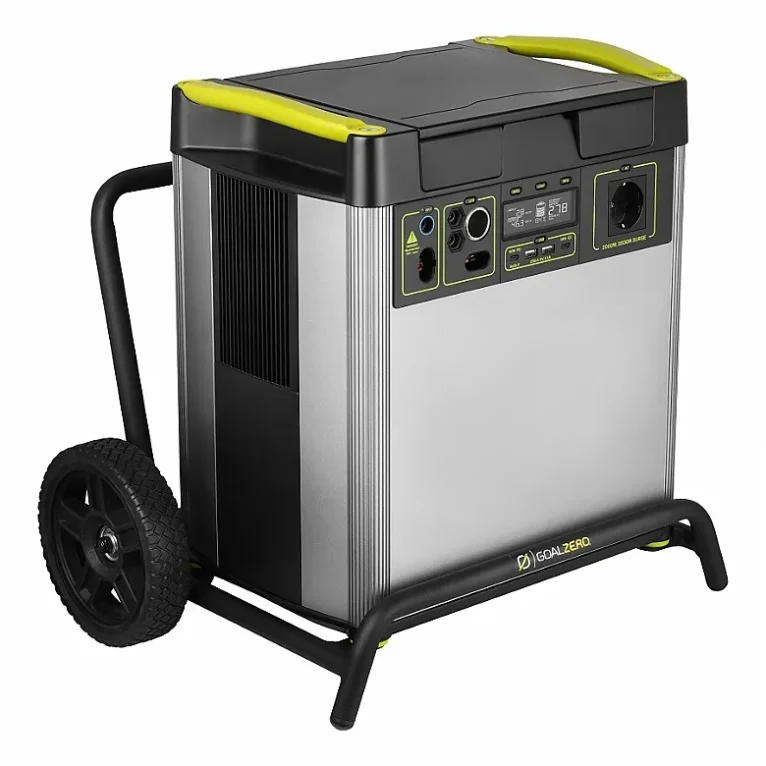 תחנת כח ניידת GOALZERO YETI 6000X - קיבולת 6KWh - הספק 2KW
