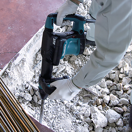 פטיש חציבה חשמלי 1100W AVT כולל איזמלים HM0871C MAKITA