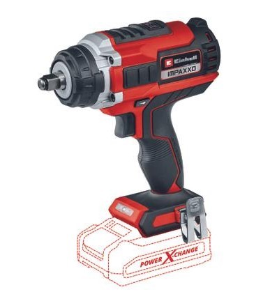 מפתח רטיטה נטען ברשלס 18V גוף בלבד 1/2'' IMPAXXO 18-400 EINHELL