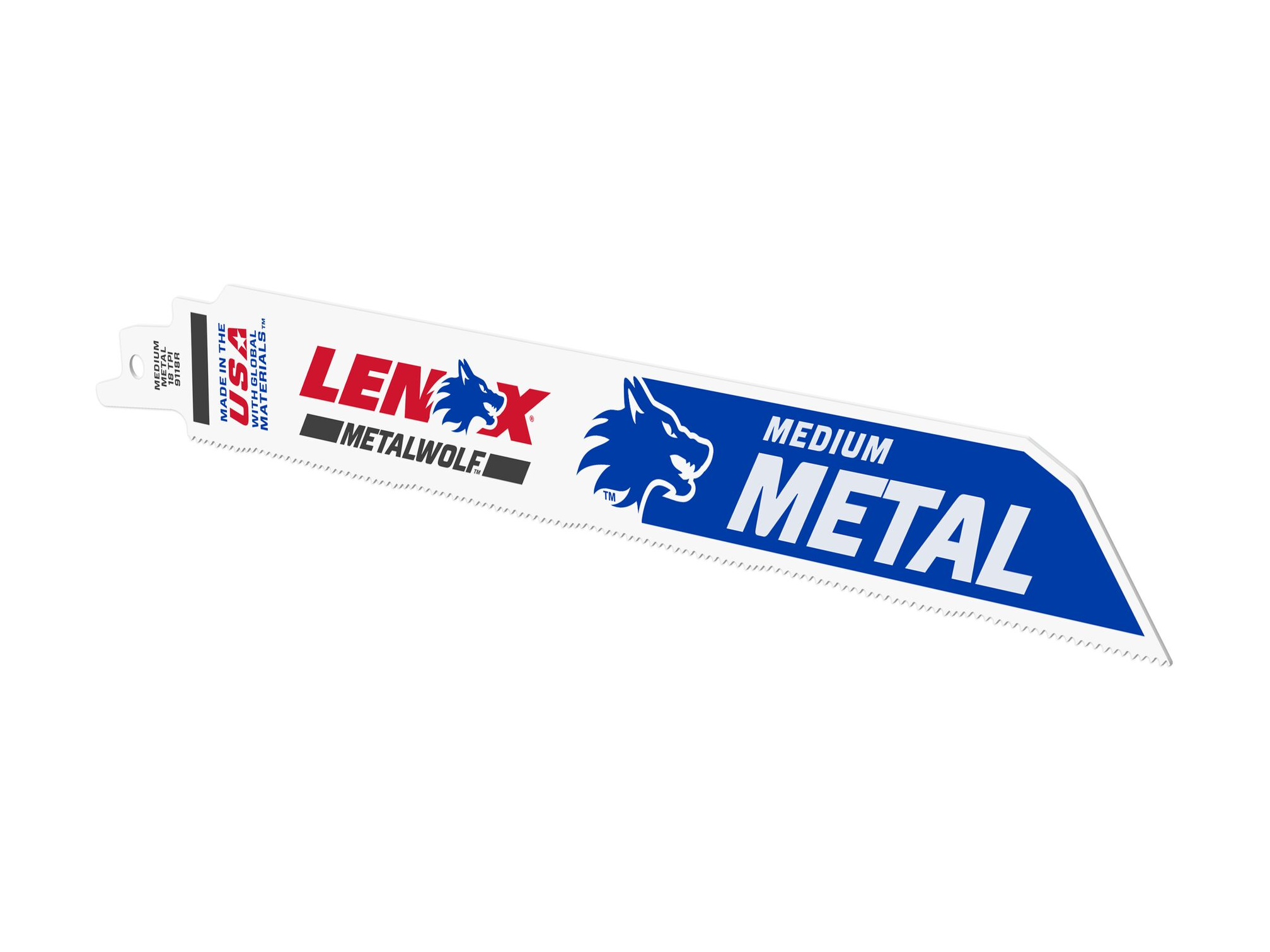 מסורית למסור חרב למתכת 9118R אורך 229מ''מ ( 5 יח') LENOX
