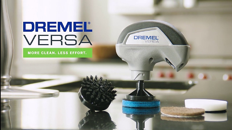 מברשת חשמלית לניקוי DREMEL VERSA עם 10 אביזרים