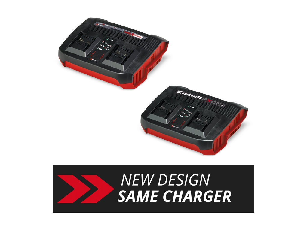 מטען כפול | EINHELL Twincharger 18V 3A