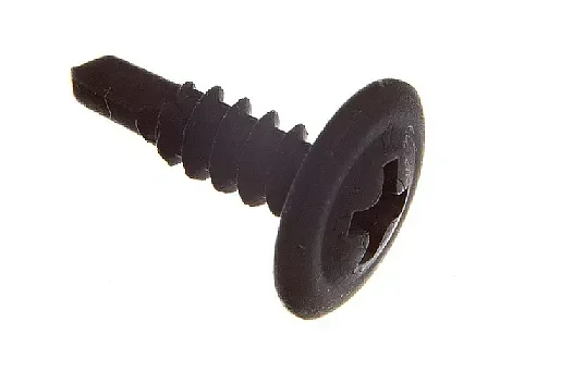 בורג פח לפח קודח שחור 20*4.2 - 100 יחידות