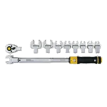 מפתח מומנט טורקמטר40-200NM ראשים מתחלפים 14X18 חב' PROXXON