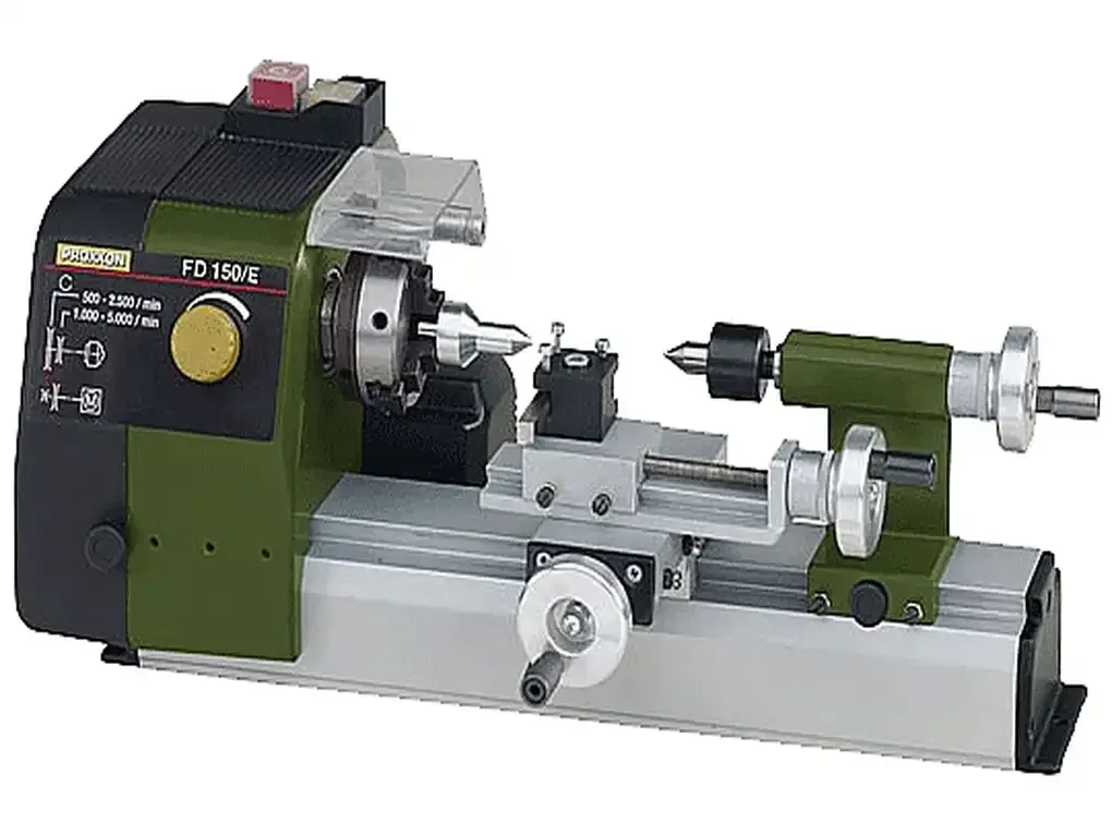 מחרטה למתכת רכה ופלסטיק PROXXON דגם FD150\E 24150