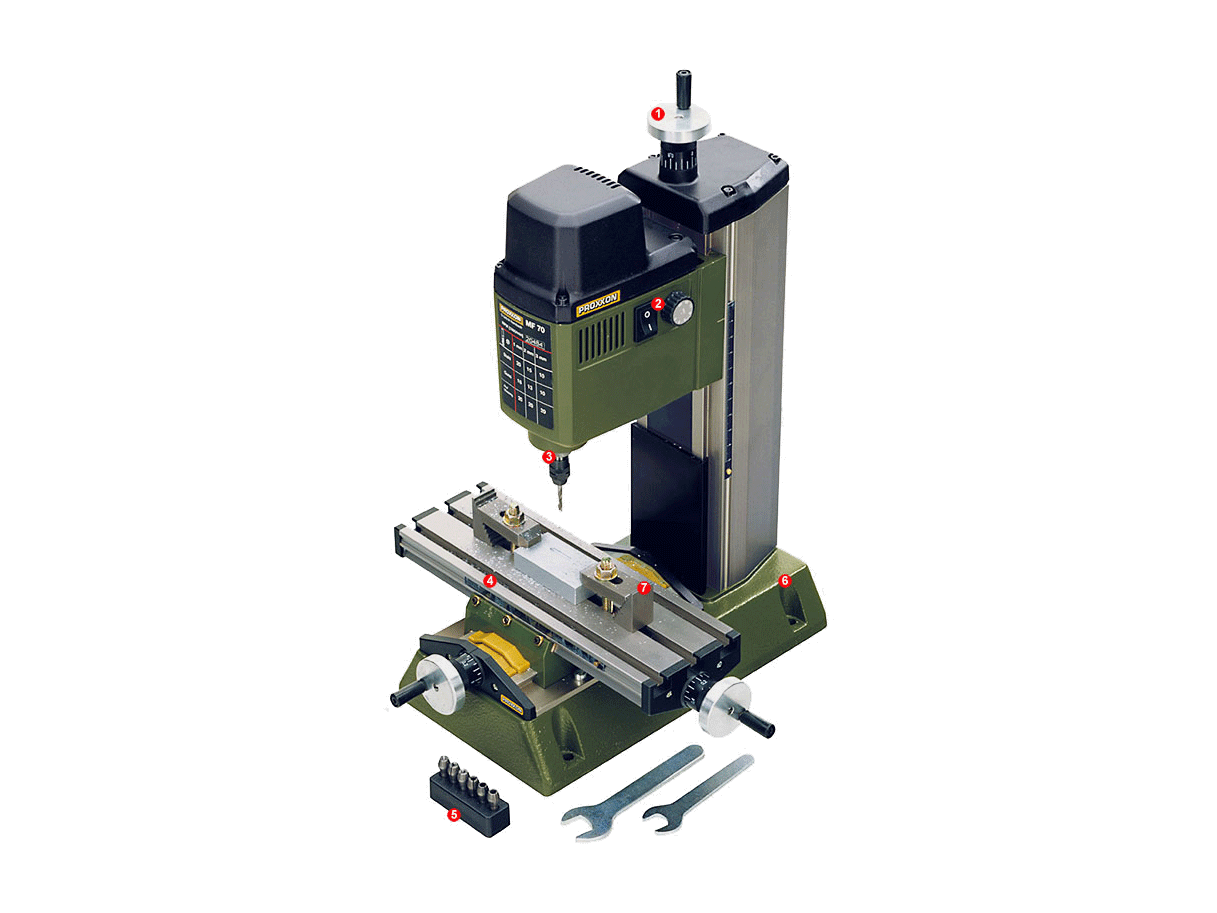 כרסומת PROXXON MICRO-MILLER MF 70