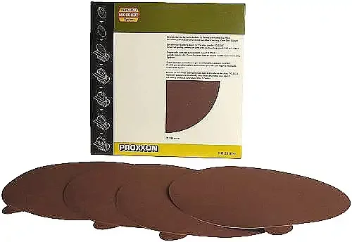 5 נייר לטש 240 למלטשת TSG250/E PROXXON