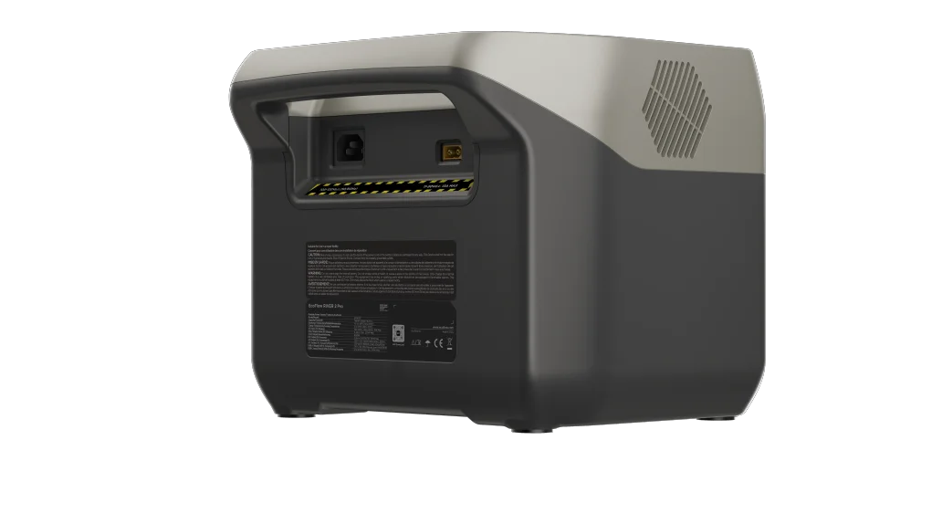 תחנת כח ניידת 2 ECOFLOW RIVER PRO דגם LIFEPO4 קיבולת 0.768Kwh -הספק 0.8-1.6KW טעינה מהירה