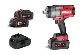 מפתח רטיטה נטען 3/4'' כולל 2 סוללות, 2400 ניוטון, ROTAKE T5