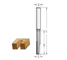 כרסום ''שיכור'' קוטר L38X12.7 WPW
