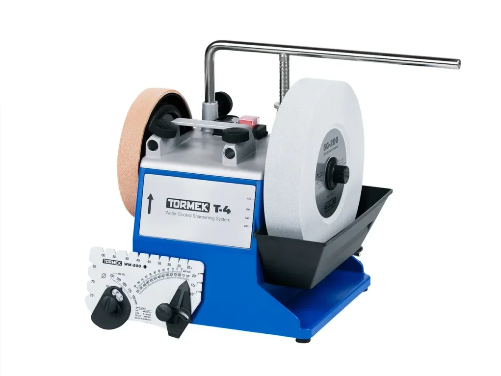 משחזת שולחנית לסכינים TORMEK T-4 כולל אביזרים