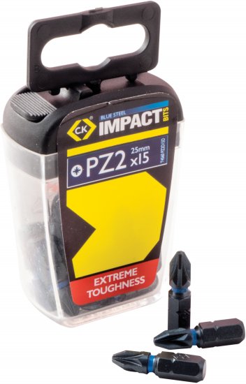 ביט פוזידרייב PZ2X25 מ''מ C.K - חבילה של 15 יח