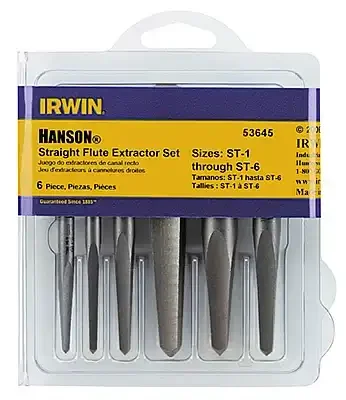סט חולץ ברגים מרובע (5 יח') IRWIN